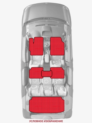 ЭВА коврики «Queen Lux» комплект для Audi TTS